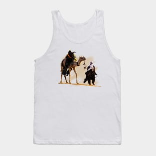 Beduine mit Kamel Tank Top